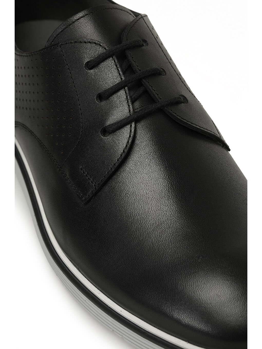 CURBIN  5FX Siyah Erkek Klasik Ayakkabı-6