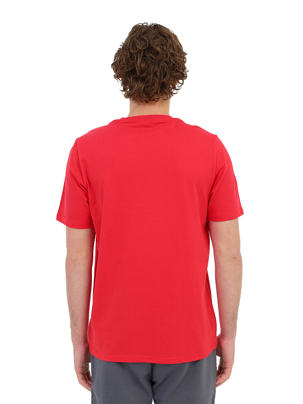 MB CT102 C NK T-SH 6FX Kırmızı Erkek Kısa Kol T-Shirt-1