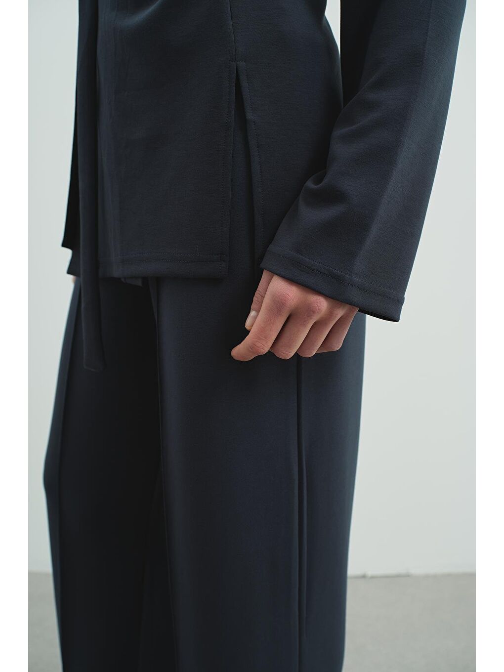 Gri Pure Touch Kimono Füme-1