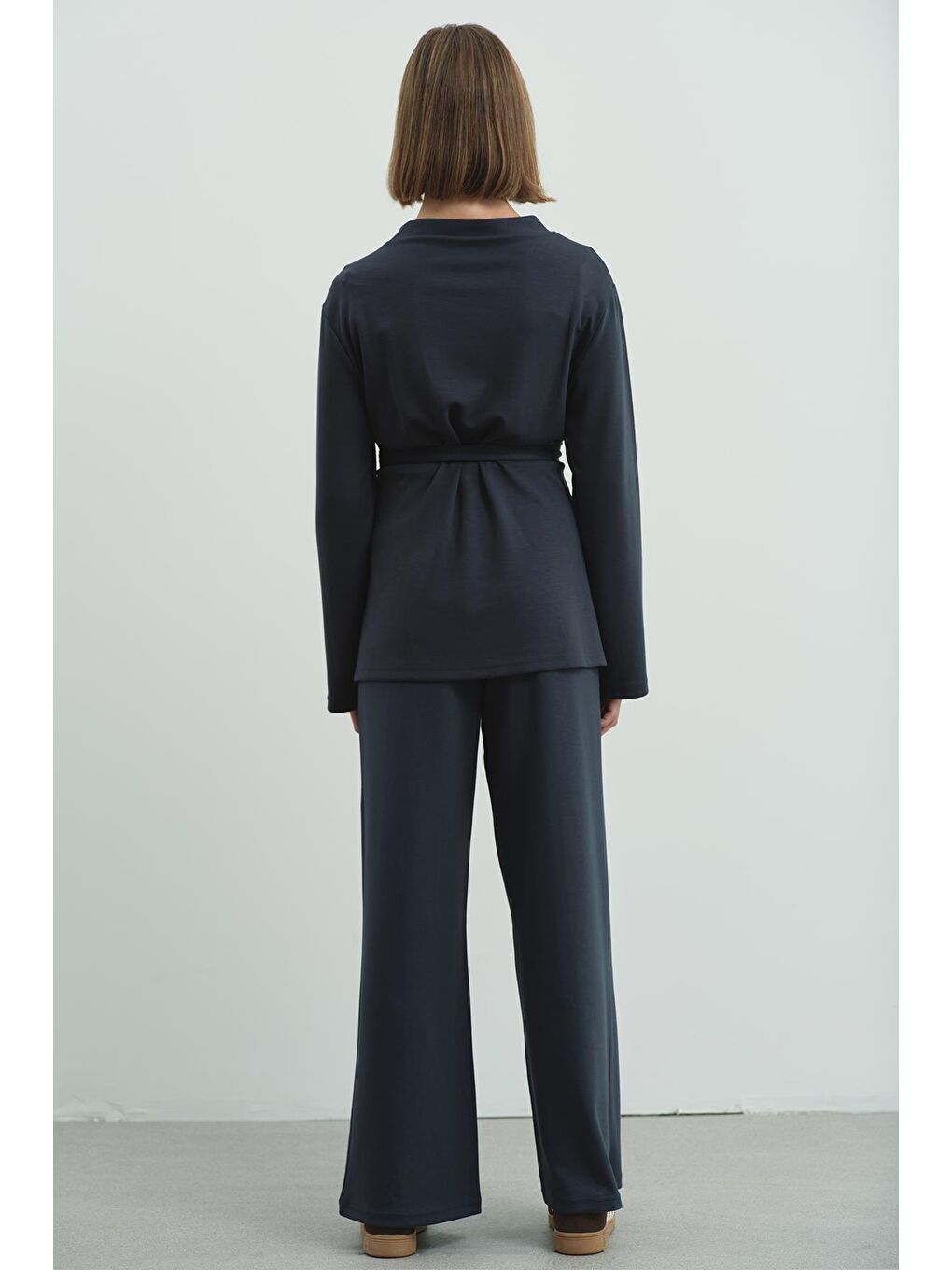 Gri Pure Touch Kimono Füme-2