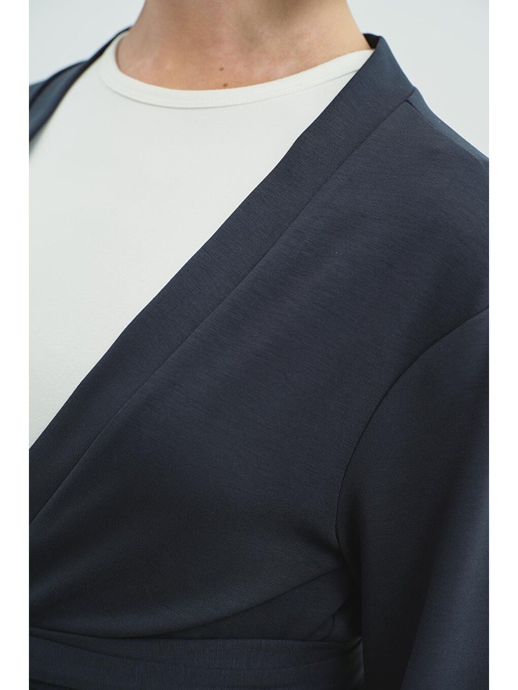 Gri Pure Touch Kimono Füme-4