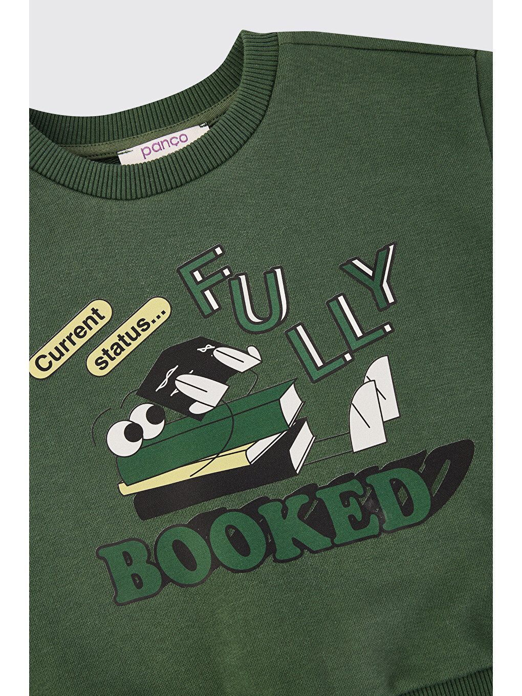 Erkek Bebek Yeşil Sweatshirt-2