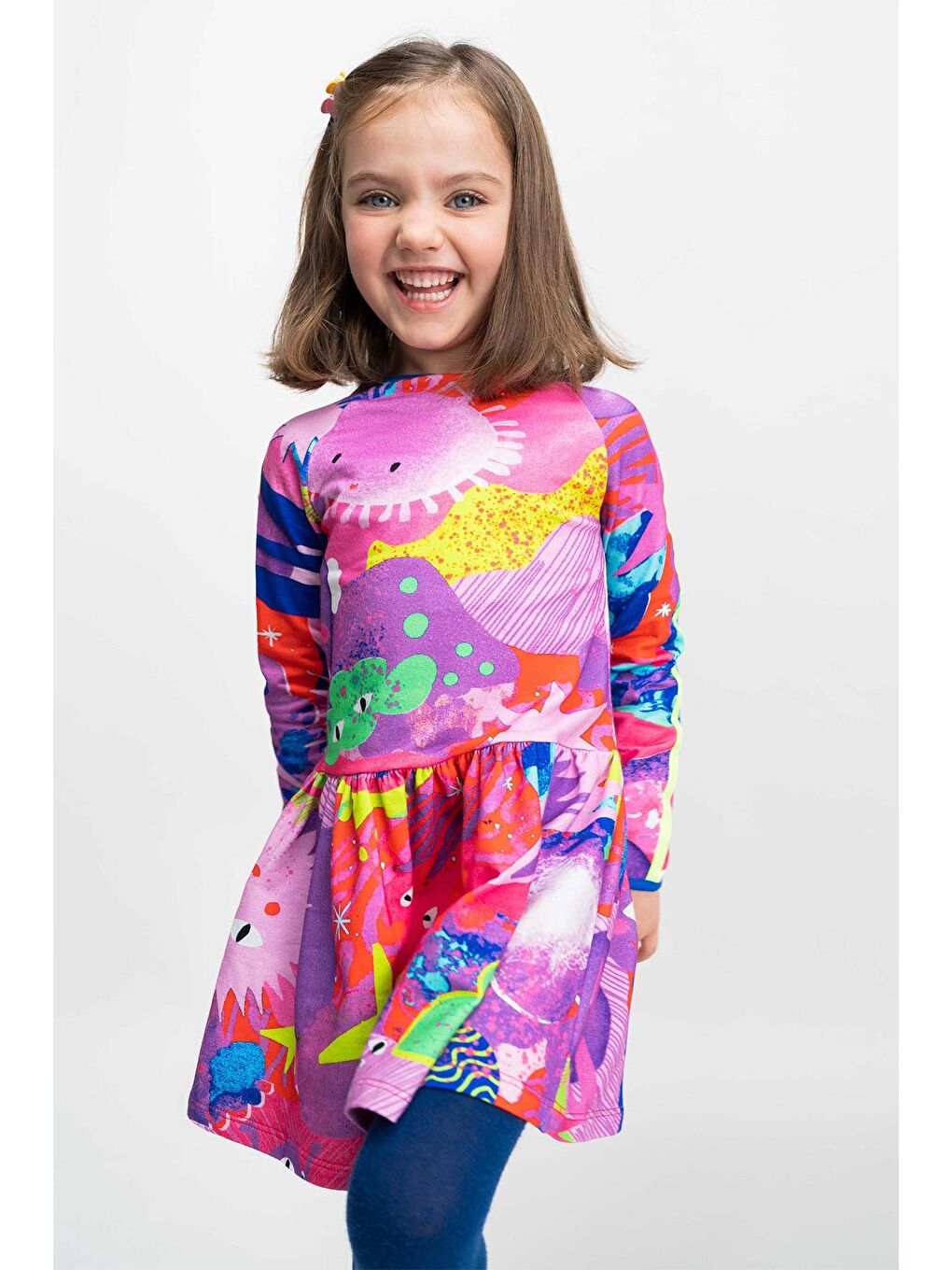 Karışık Kız Çocuk Elbise