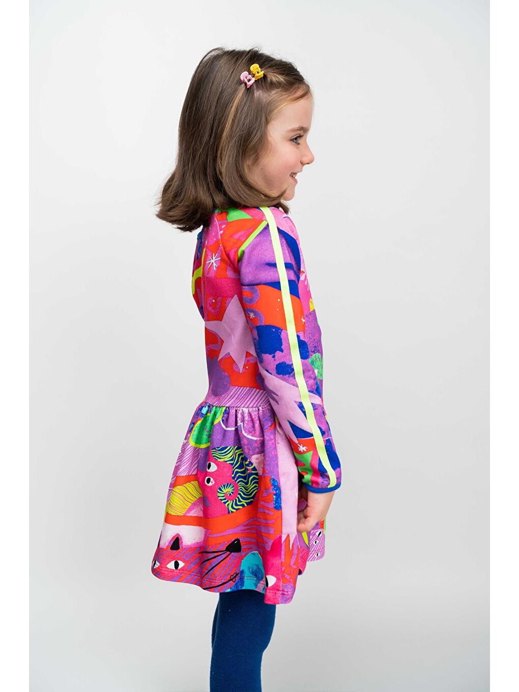 Karışık Kız Çocuk Elbise-2