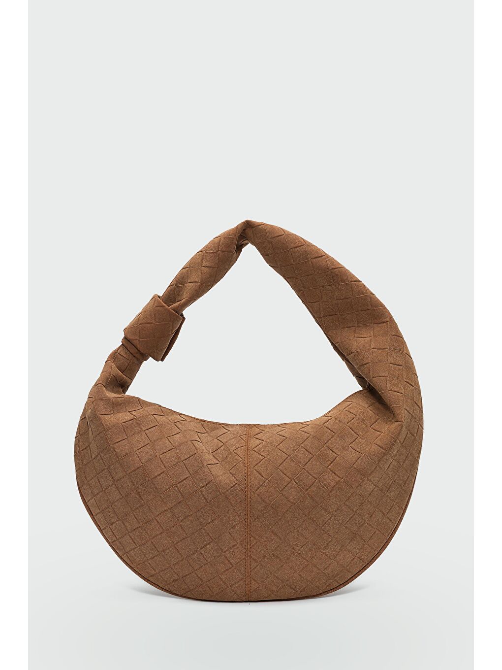 Kahverengi Cove Süet Omuz Çantası Taba-1