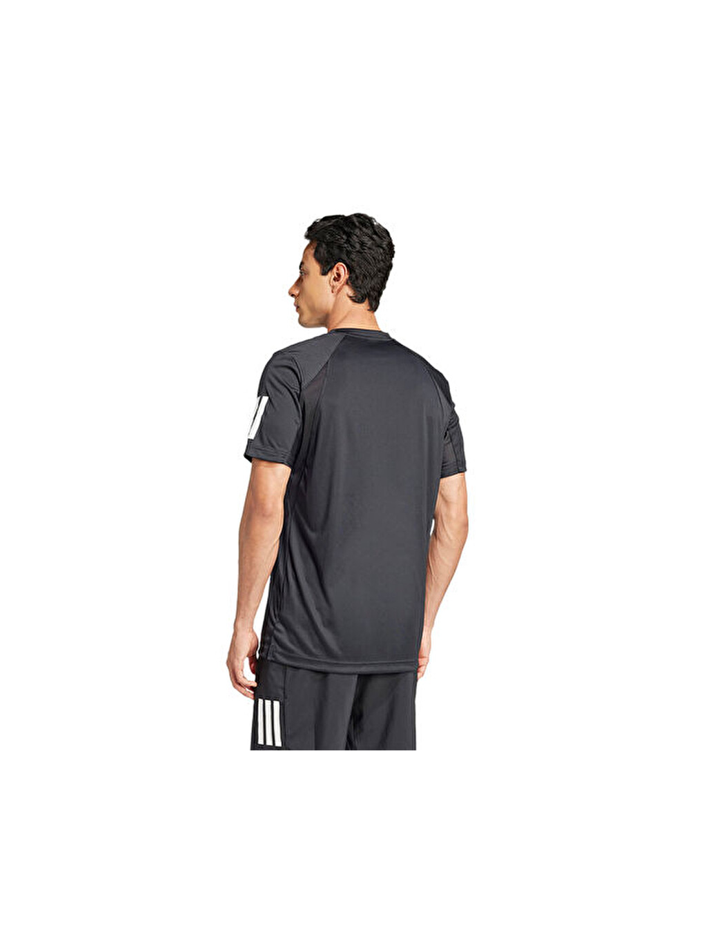 Club 3str Tee Erkek Tenis Tişörtü Jg0978 Siyah-1