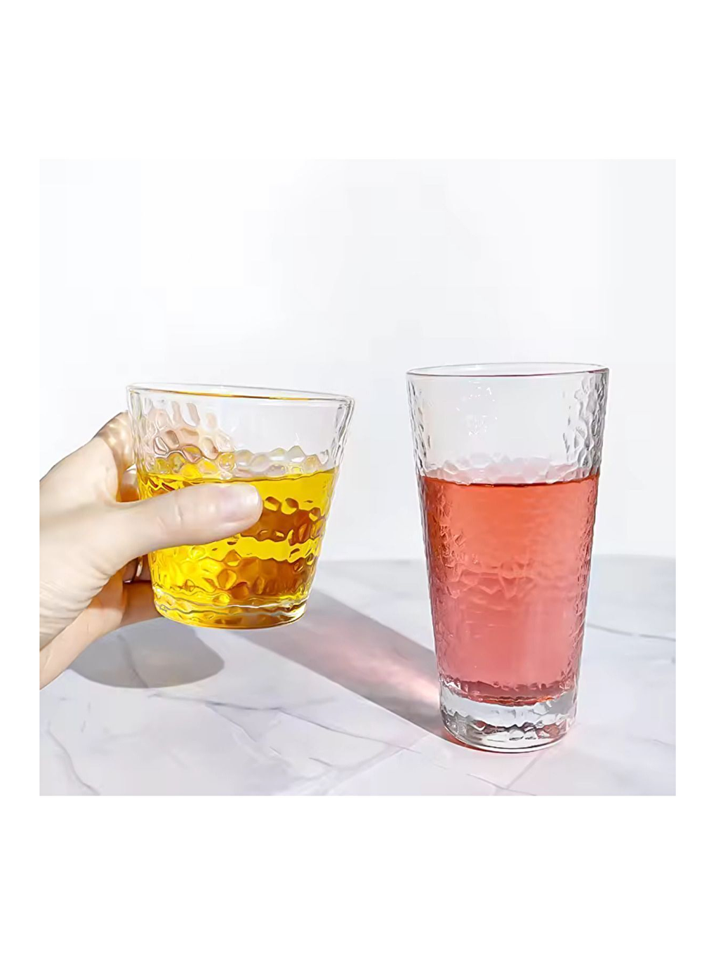 Renksiz Cam Su Bardağı 350 ml 2 Adet - 4361-4