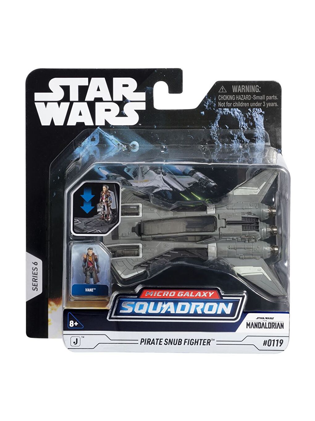 Star Wars Pirate Snub Fighter Araç ve Mikro Figür Seti SWJ0145-4