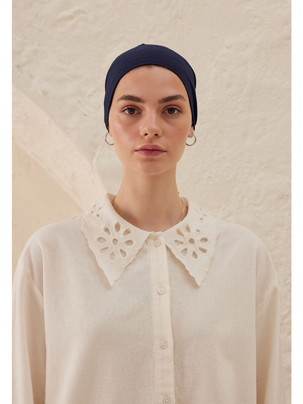 Silikonlu Kaydırmaz Bone Lacivert