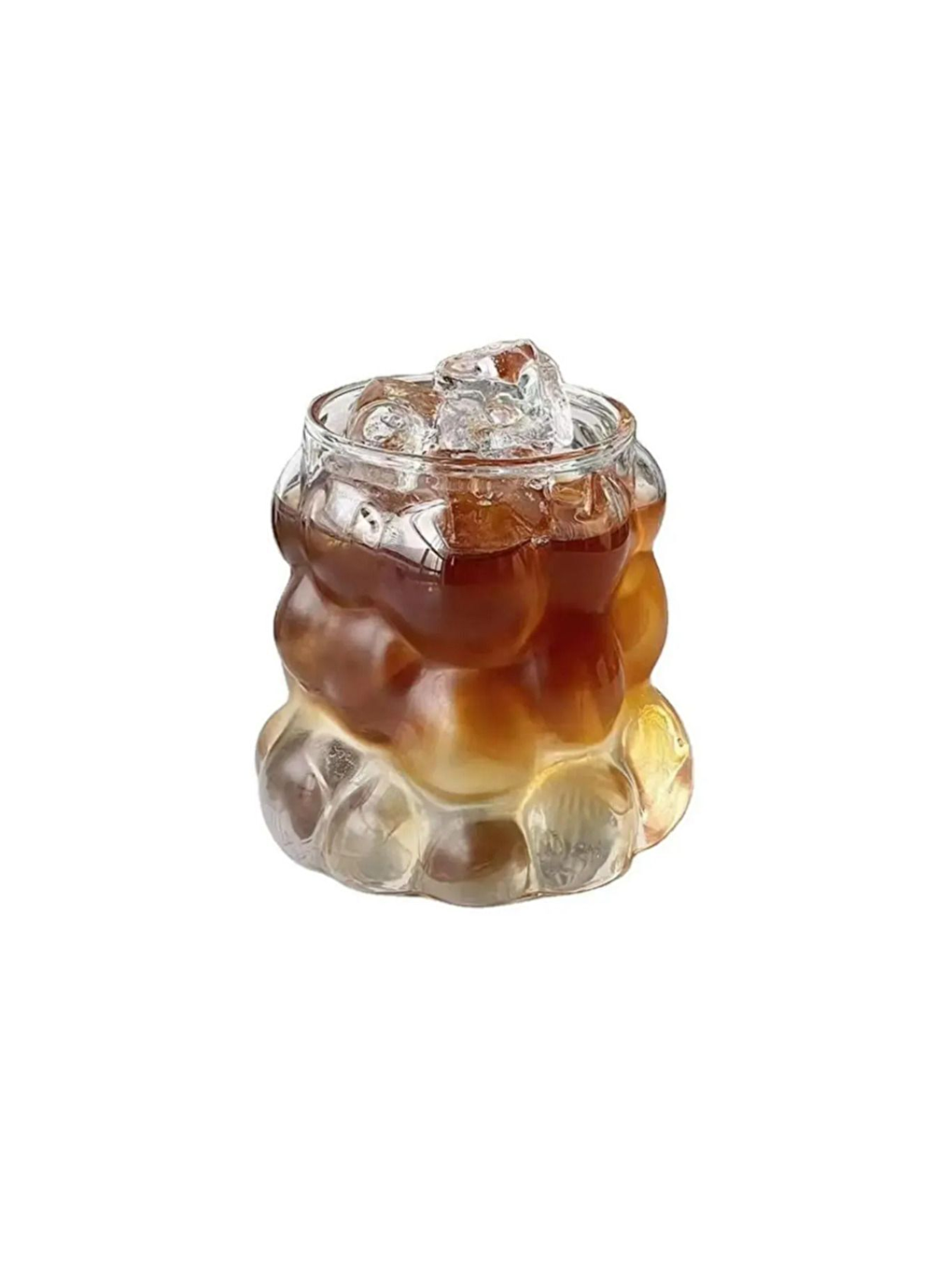 Renksiz Borosilikat Üzüm Şekilli Cam Bardak 300 ml 2 Adet - 2431-4