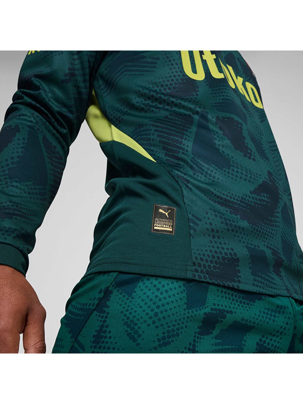 Ekru Fenerbahçe S.K. 24/25 Erkek Uzun Kollu Kaleci Forması-4