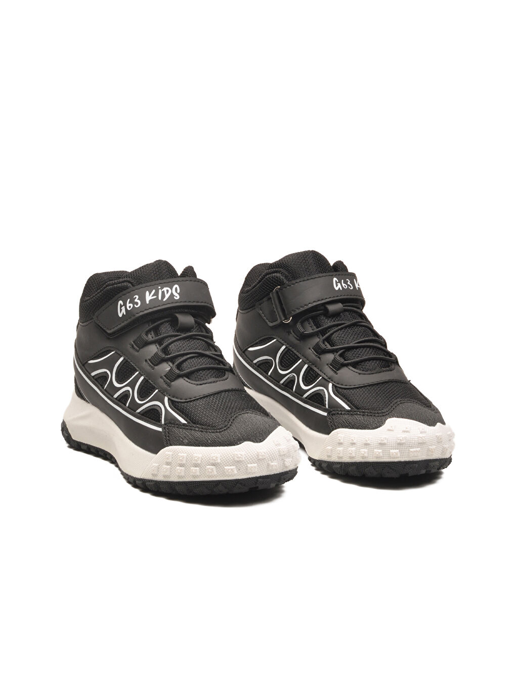 Siyah Beyaz Kaymaz Erkek Çocuk Bilek Boy Bot 2027 F-2