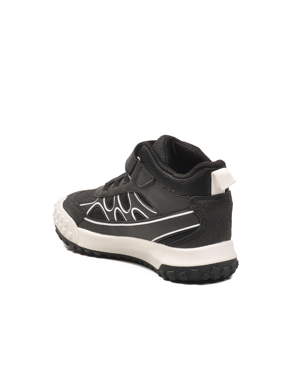 Siyah Beyaz Kaymaz Erkek Çocuk Bilek Boy Bot 2027 F-3