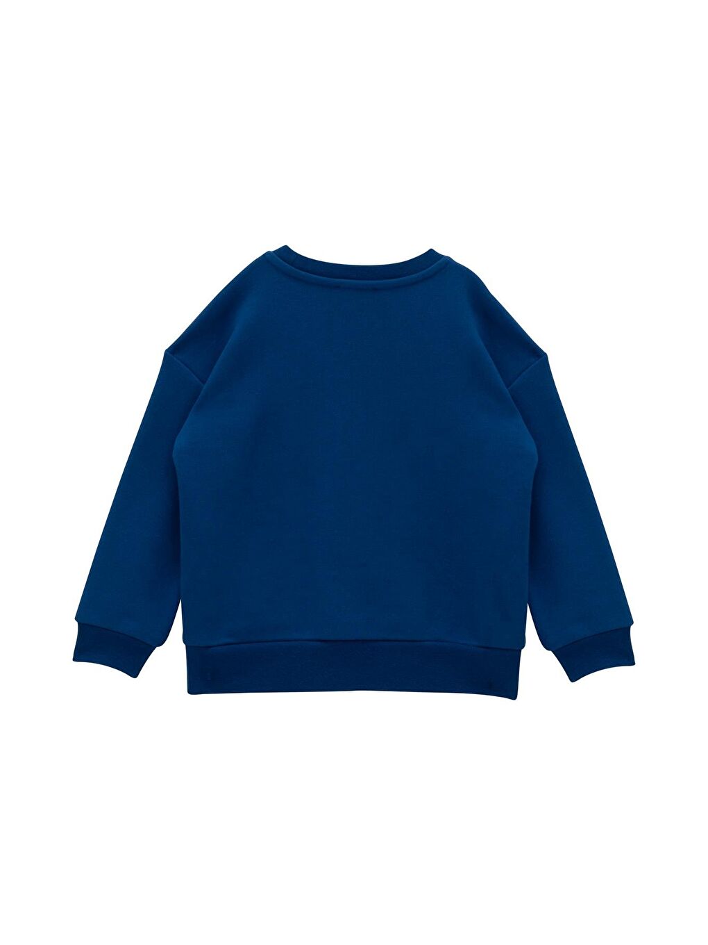 Mavi Kız Çocuk Nakış Detaylı Sweatshirt - Sax-1