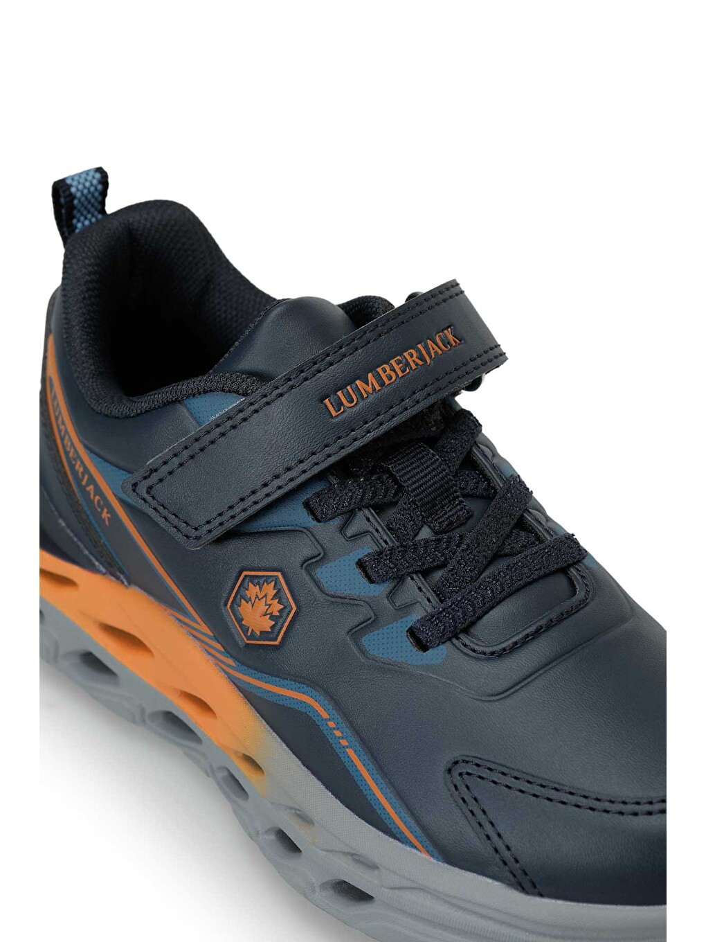 Sky Jr Pu Lacivert Erkek Çocuk Spor Ayakkabı-6