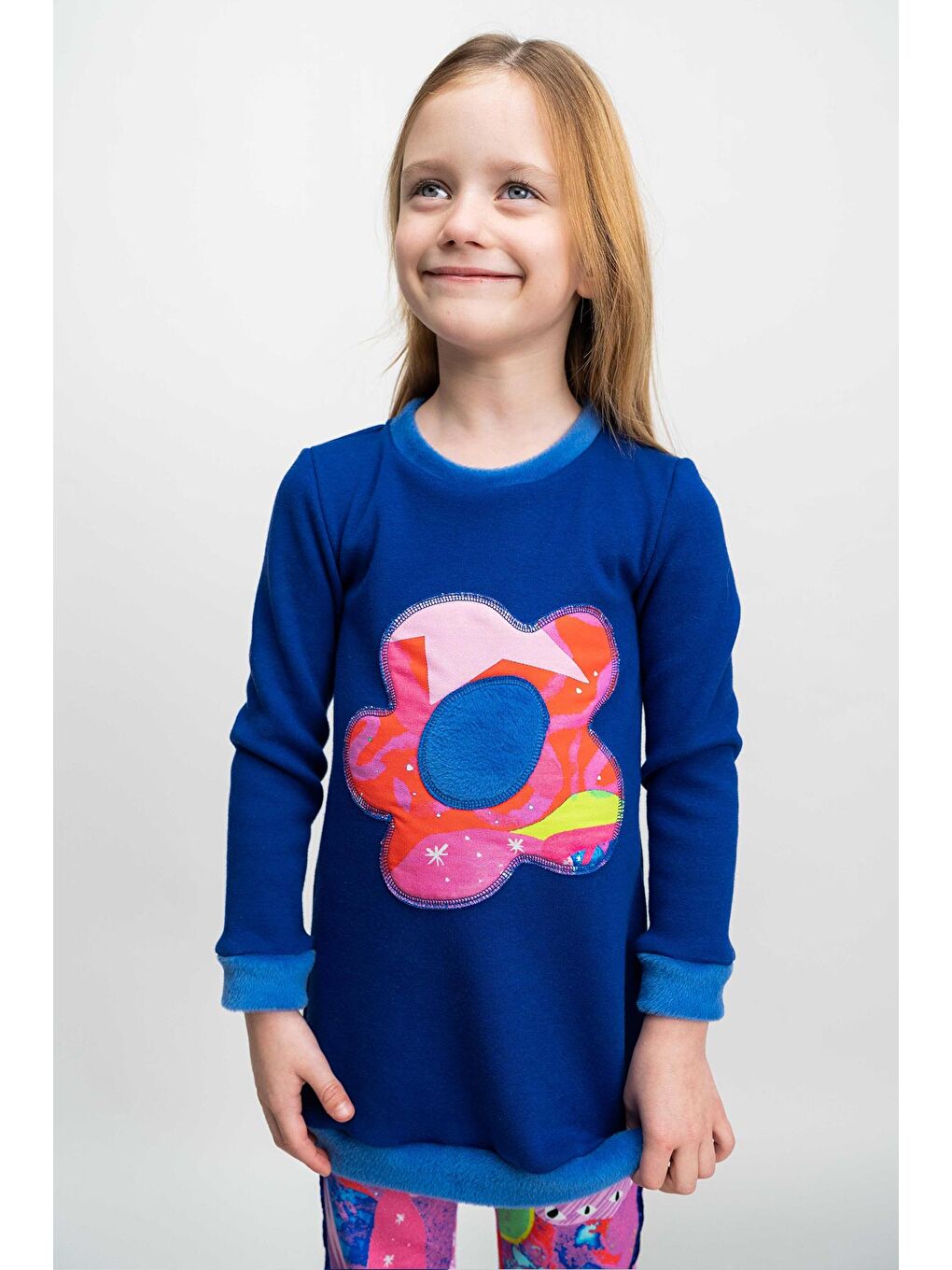 Karışık Kız Çocuk Tunik