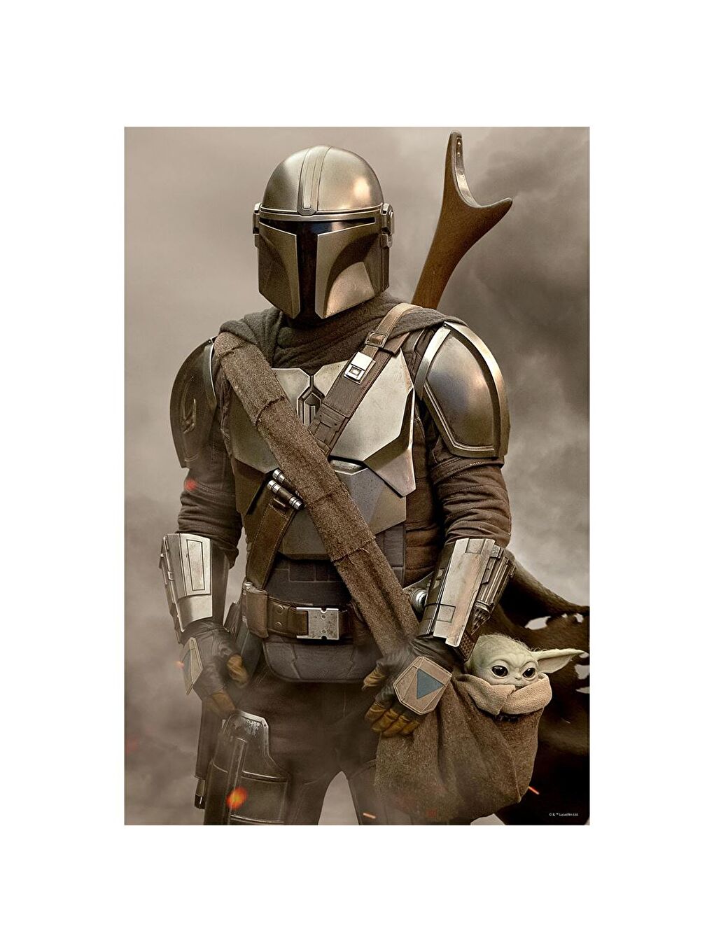 Star Wars The Mandalorian Metal Kutu Puzzle 300 Parça 35580-1