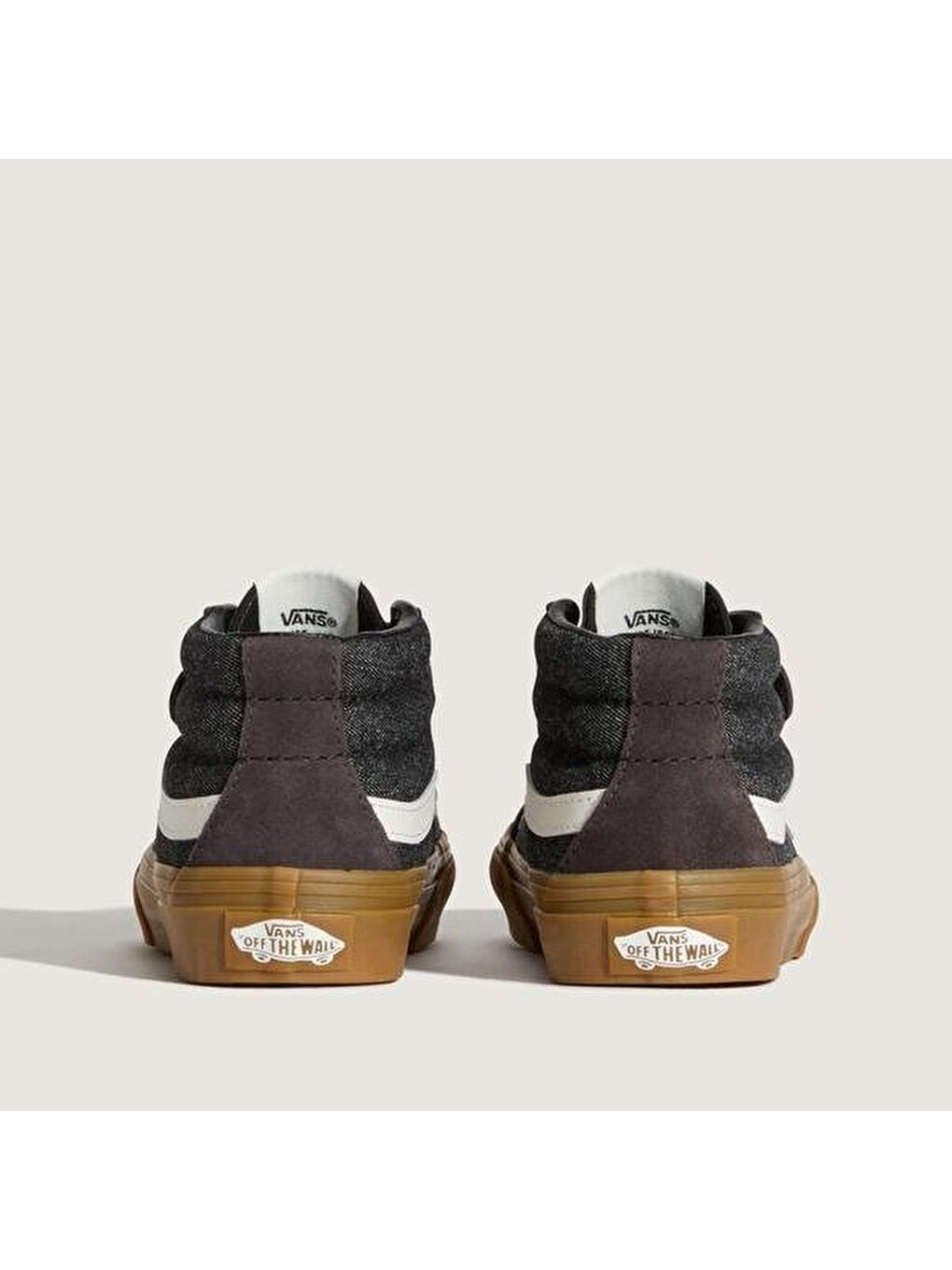 Sk8-Hi Mid Reissue V Çocuk Siyah Sneaker-4