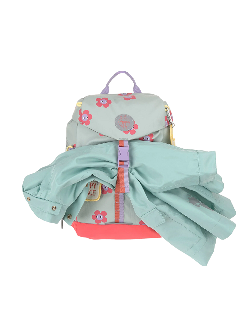 Karışık Happy Trails Mini Outdoor Sırt Çantası Flower-2