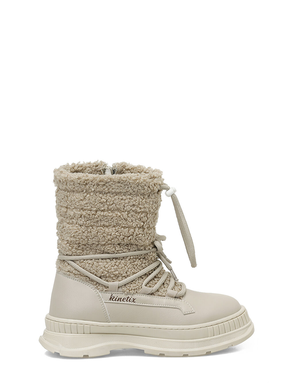 Bej META 4PR Krem Kız Çocuk Kar Botu-1