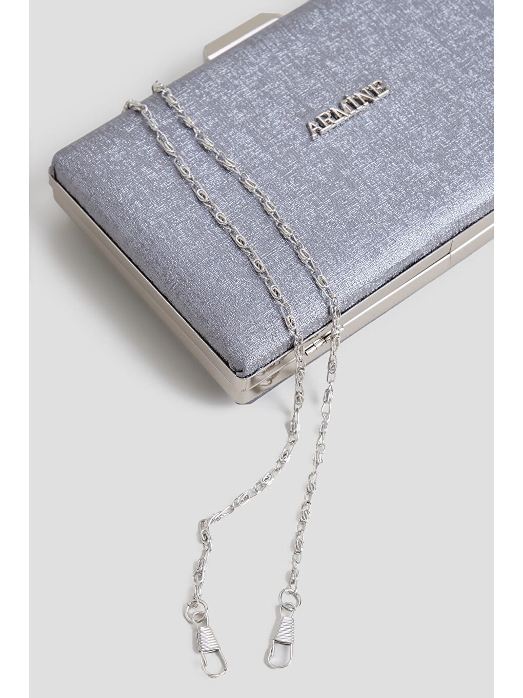 Abiye Gri El Çantası-2