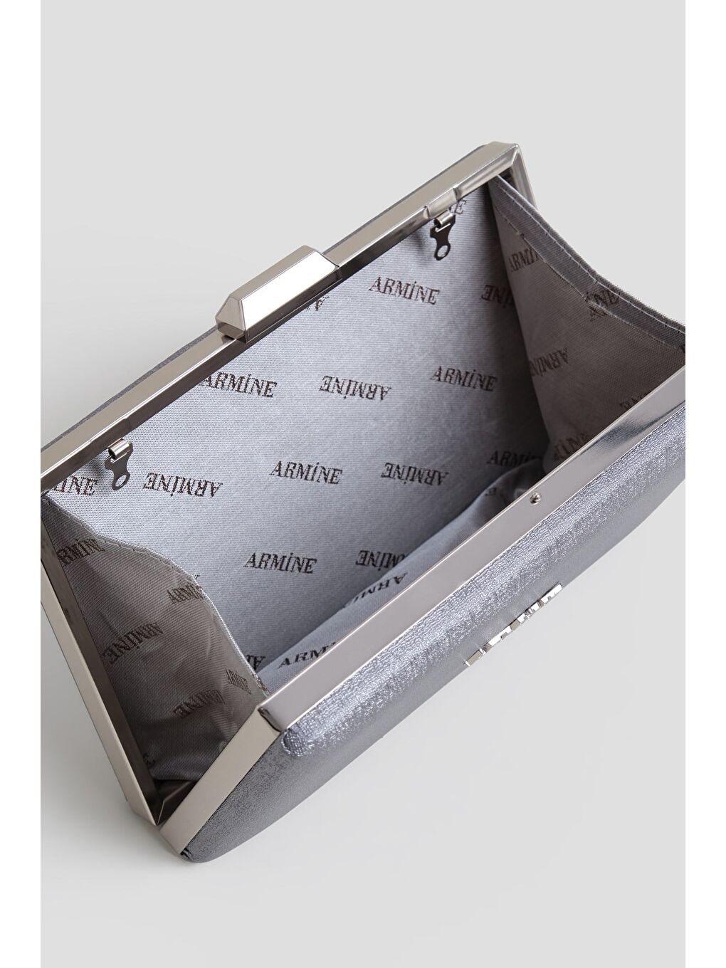 Abiye Gri El Çantası-3