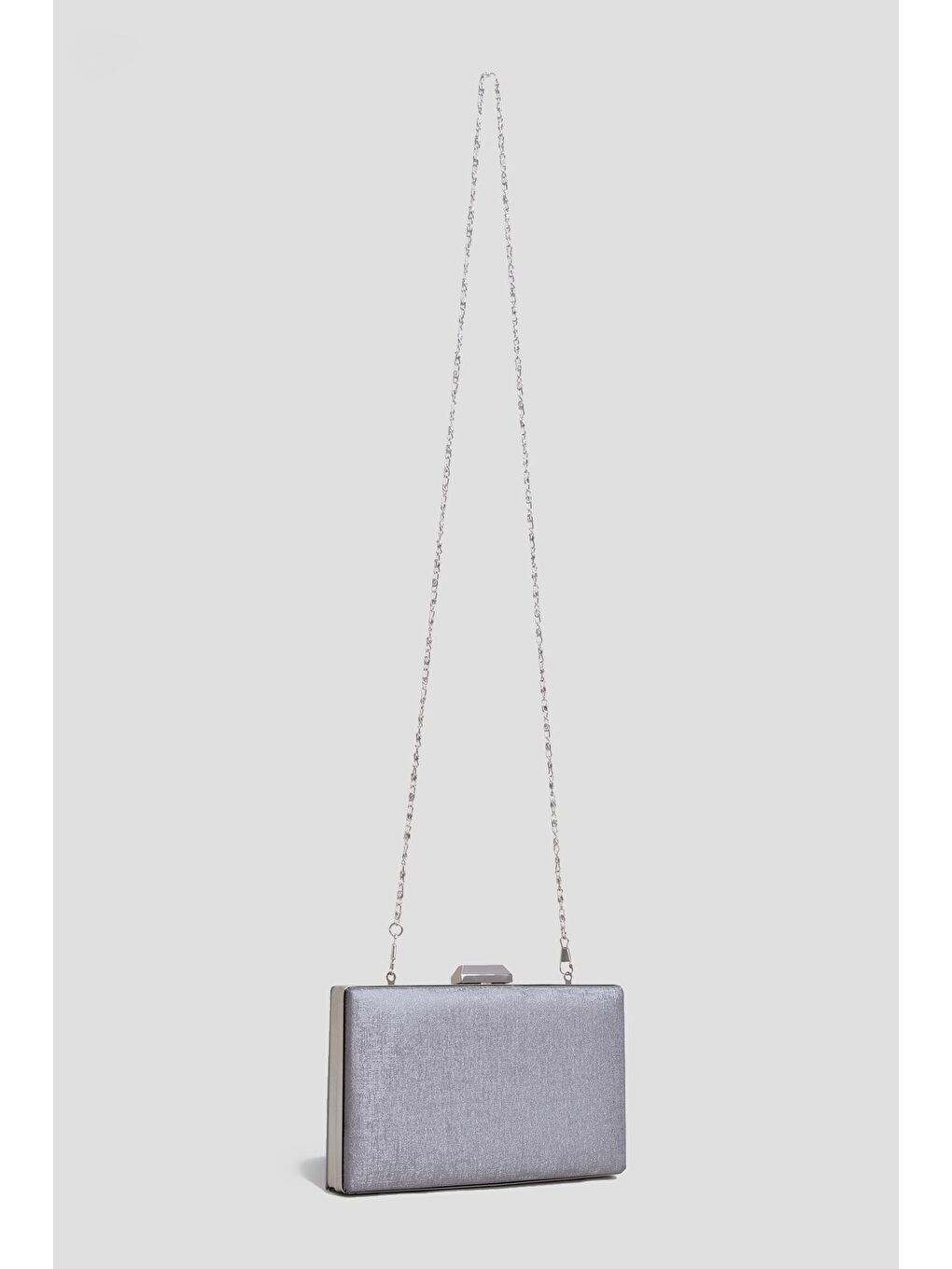 Abiye Gri El Çantası-4