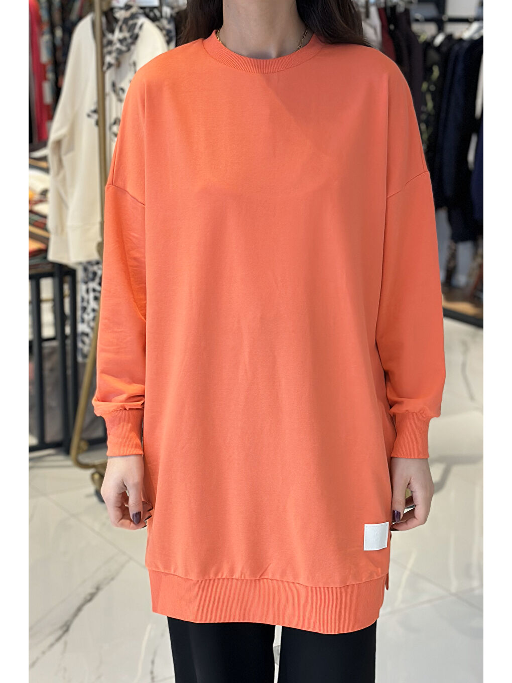 Soul Basic Sweat Tunik 30644 Mercan