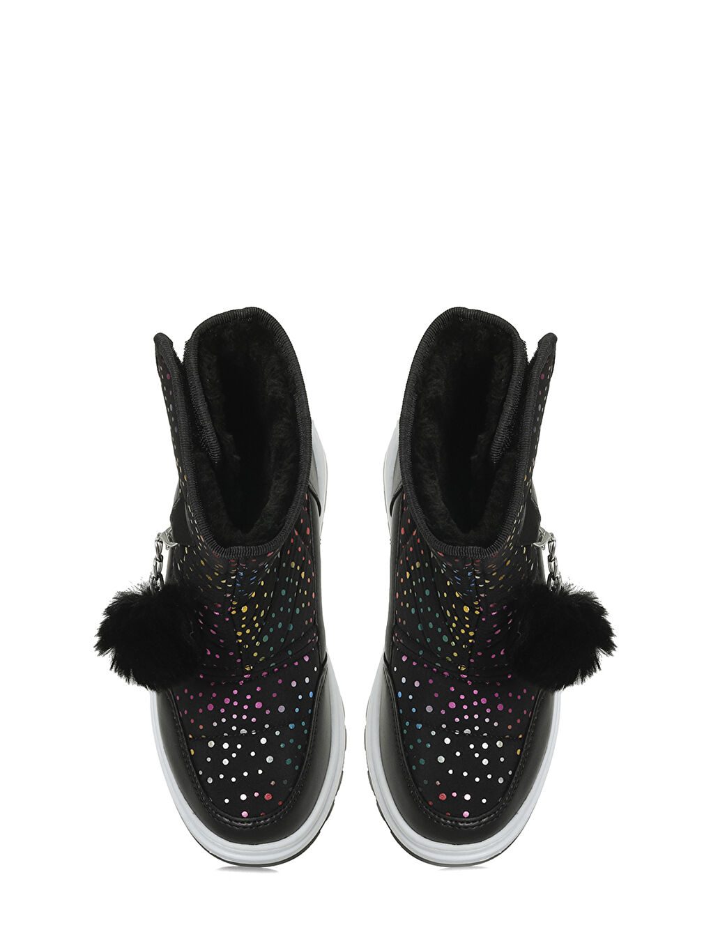 MOSTEN F 4PR Siyah Kız Çocuk Çizme-3