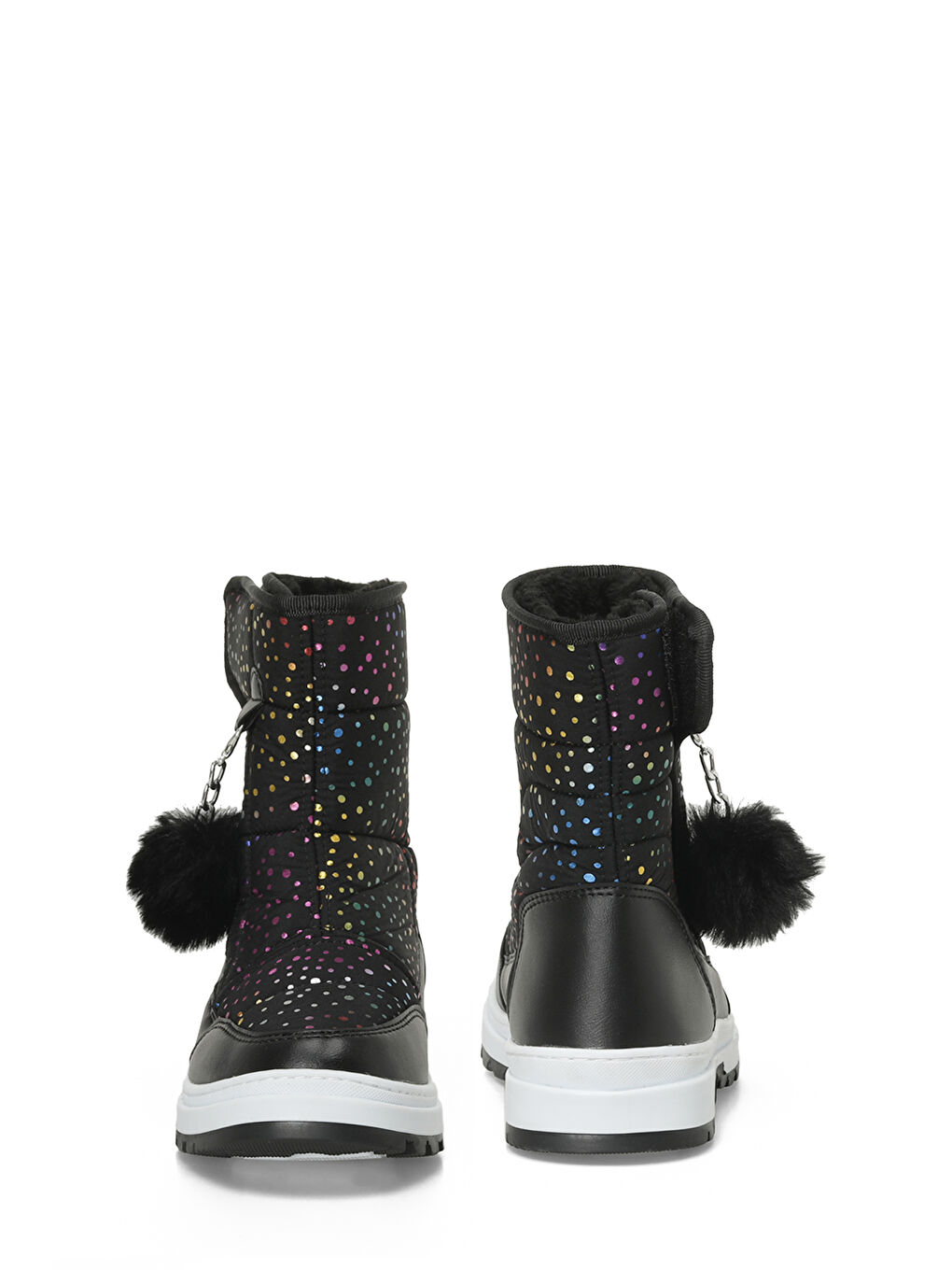 MOSTEN F 4PR Siyah Kız Çocuk Çizme-4