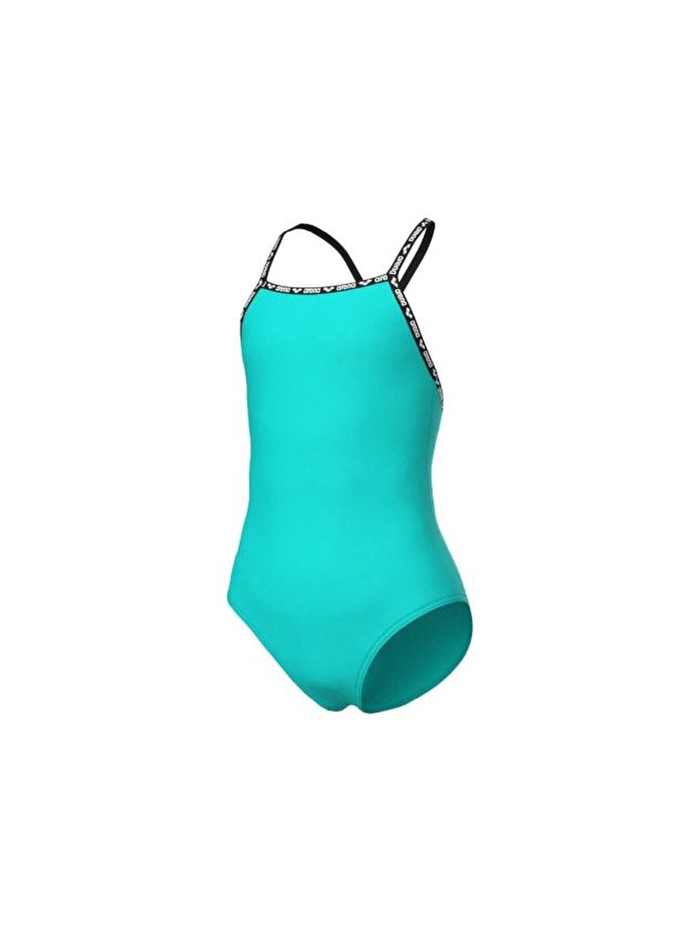 Girl's Solid Swimsuit Kız Çocuk Yüzücü Mayo Yeşil 011033800-1