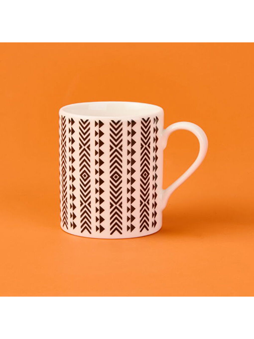 Kitchen Ethnic Kupa - Siyah / Beyaz - 290 ml