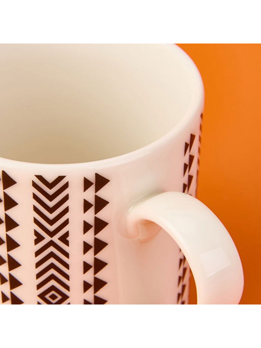 Kitchen Ethnic Kupa - Siyah / Beyaz - 290 ml-1