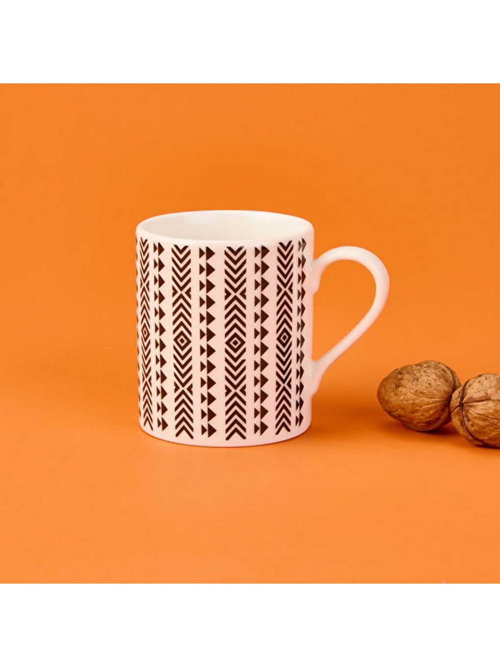 Kitchen Ethnic Kupa - Siyah / Beyaz - 290 ml-3