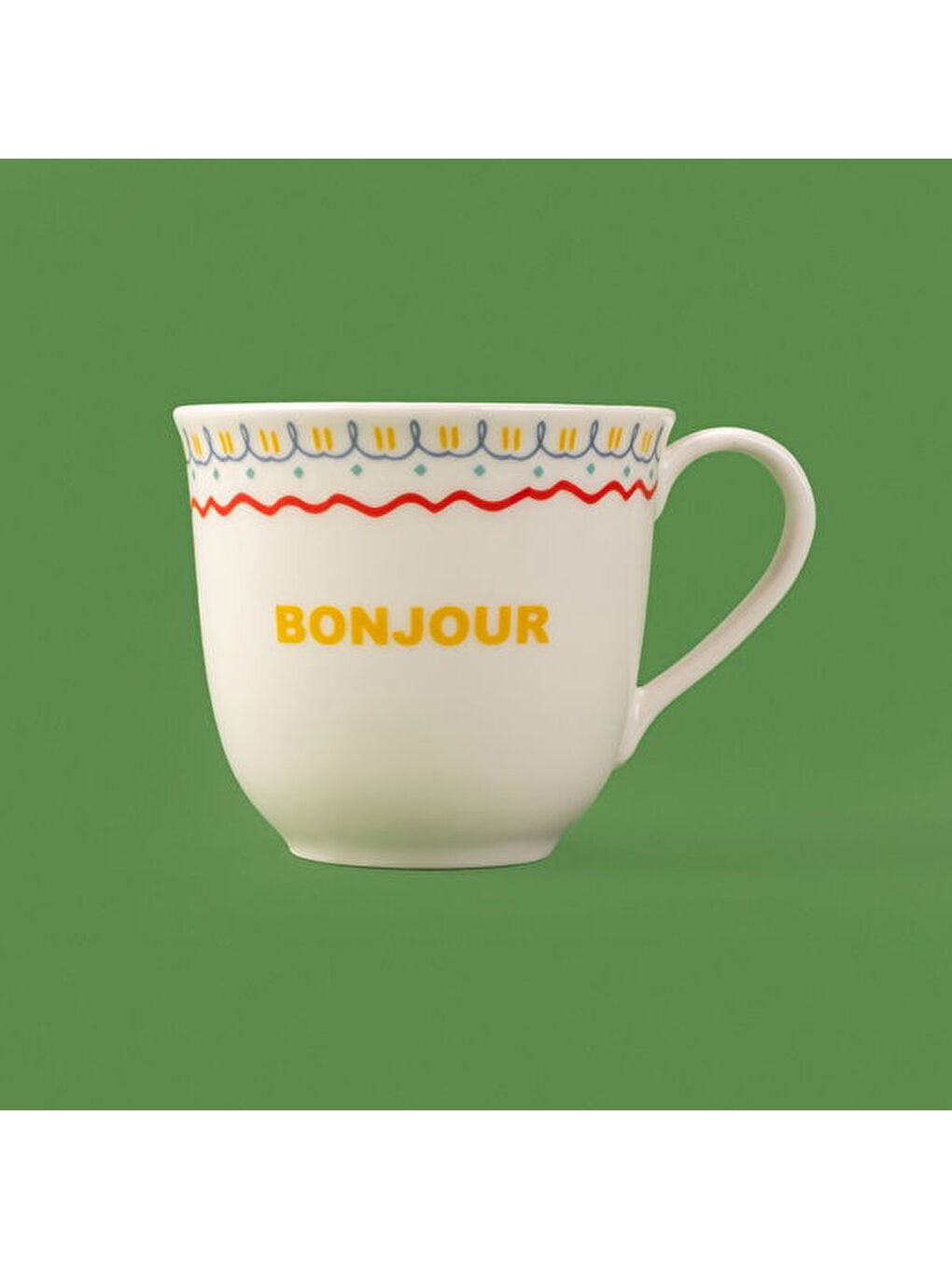 Karışık Kitchen Bonjour Kupa - Renkli - 290 ml