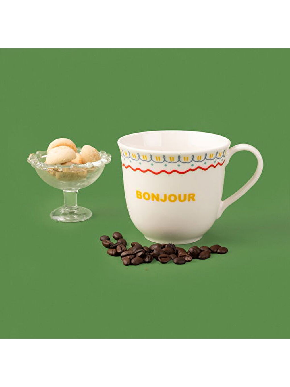 Karışık Kitchen Bonjour Kupa - Renkli - 290 ml-2