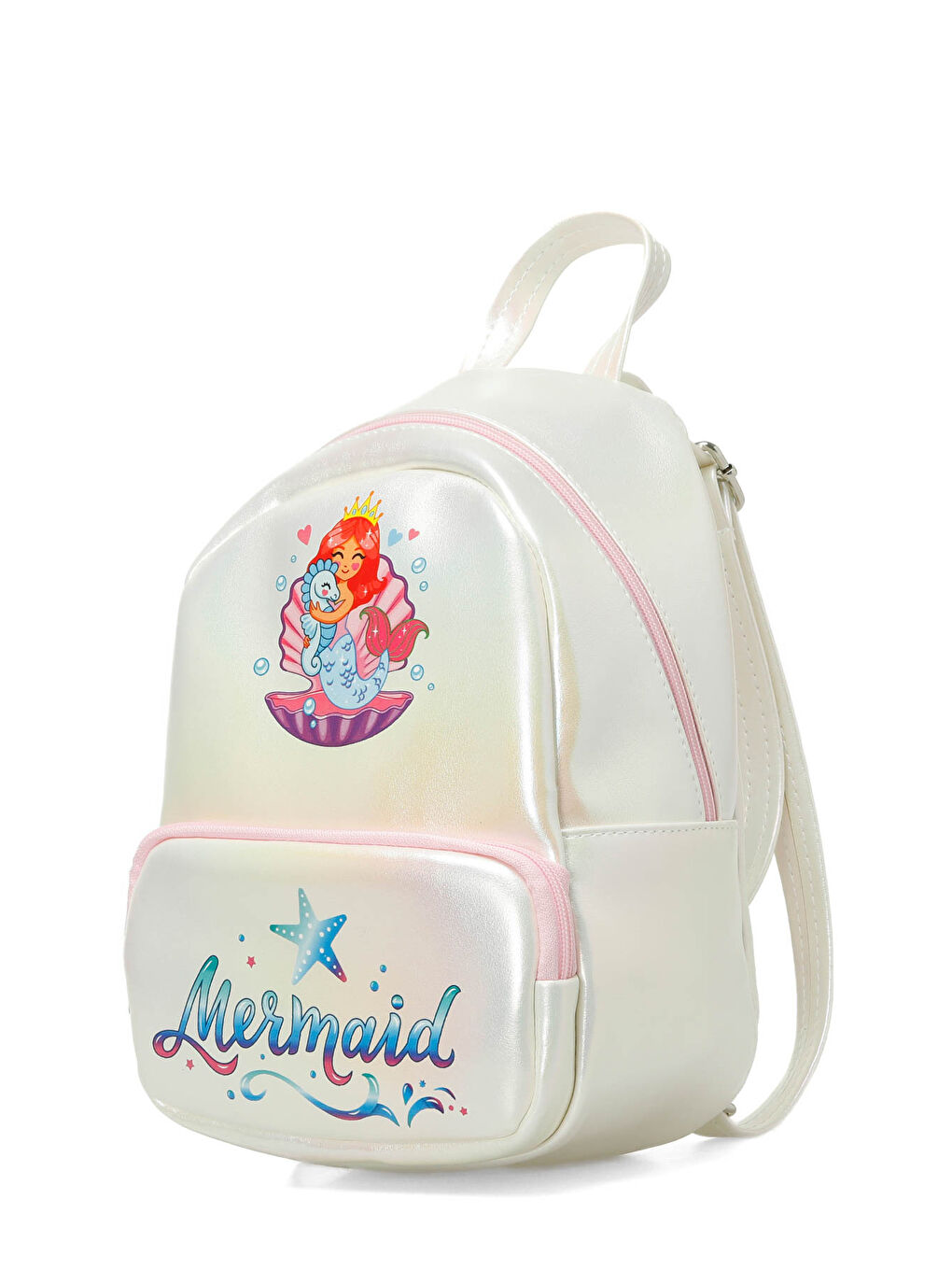 PEARLY SRT 5FX Beyaz Kız Çocuk Sırt Çantası-1