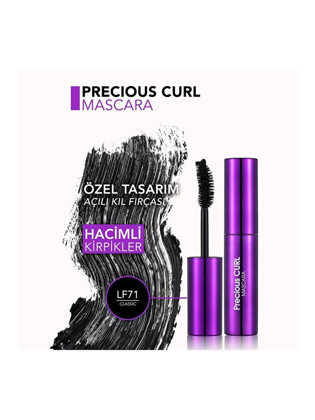 Flormar Açık Bej Hacim Veren Precious Curl Maskara - 6