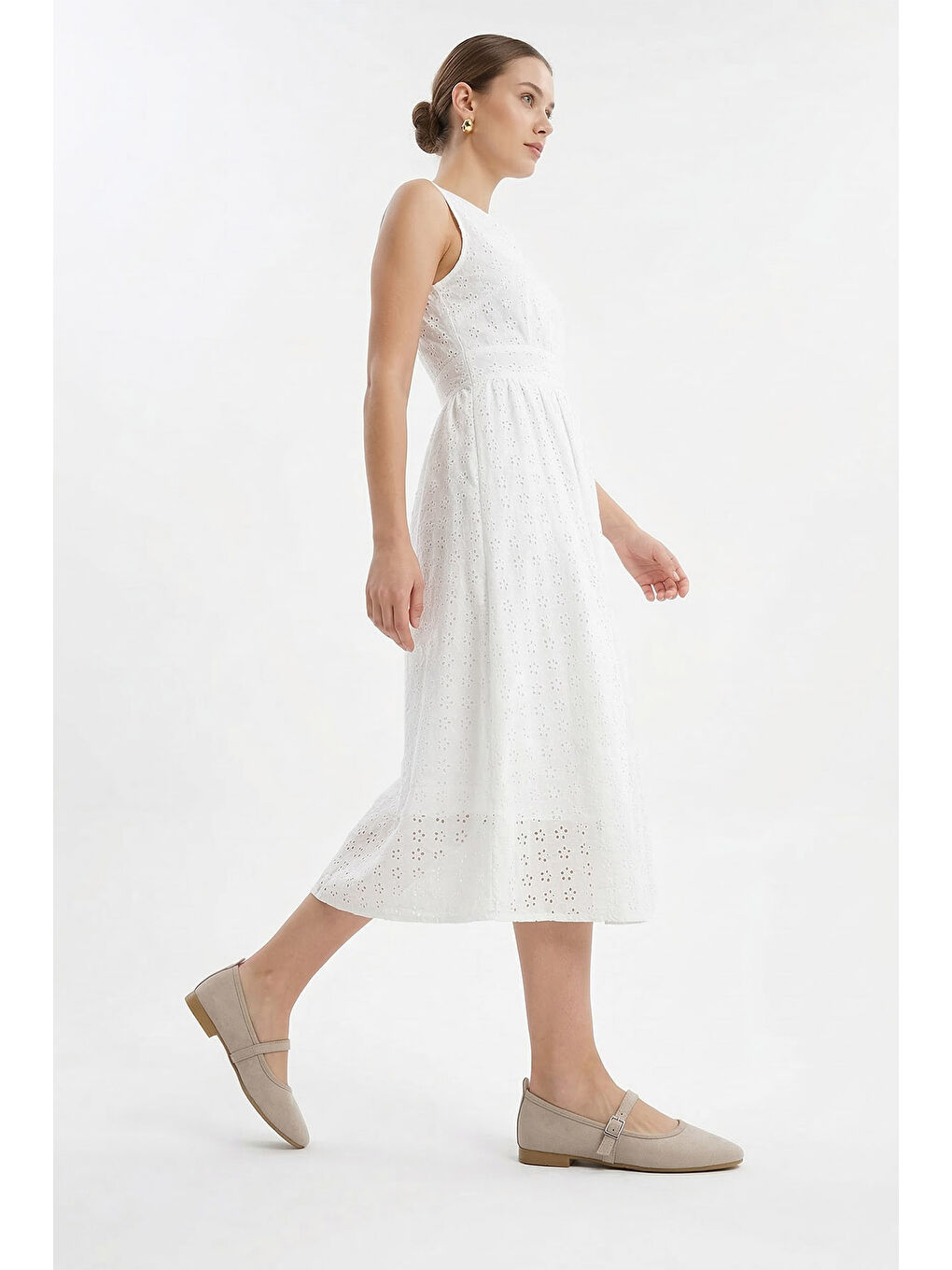 Bej Kadın BEJ Mary Jane Babet-2