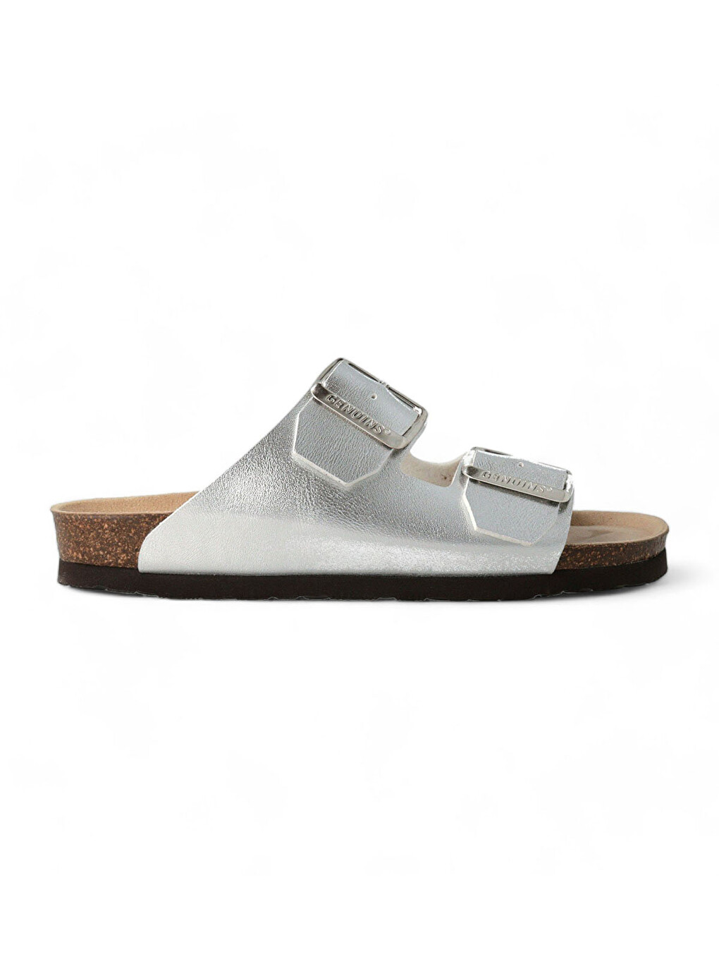 Gri Kadın Terlik HONOLULU G105672 Shiny Silver