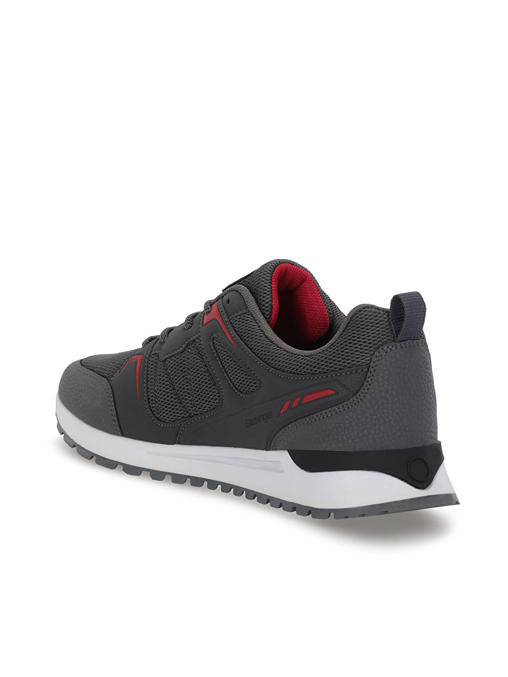 ORYON I Erkek  Koyu Gri / Kırmızı Koşu & Yürüyüş Spor Ayakkabısı-2