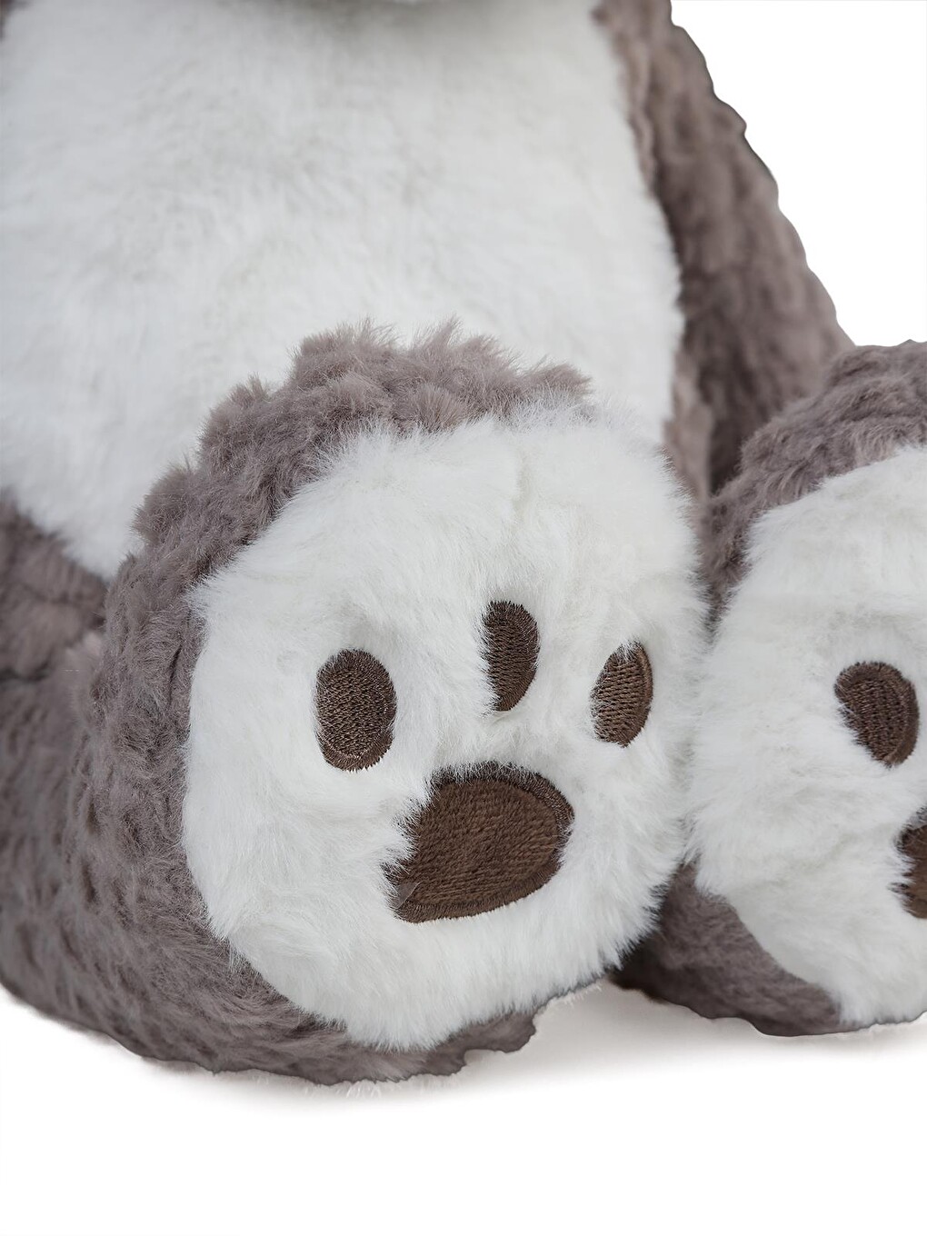 Tilki Panda Fil Ayı Asorti (tırtıklı Kumaş) - Gri-2