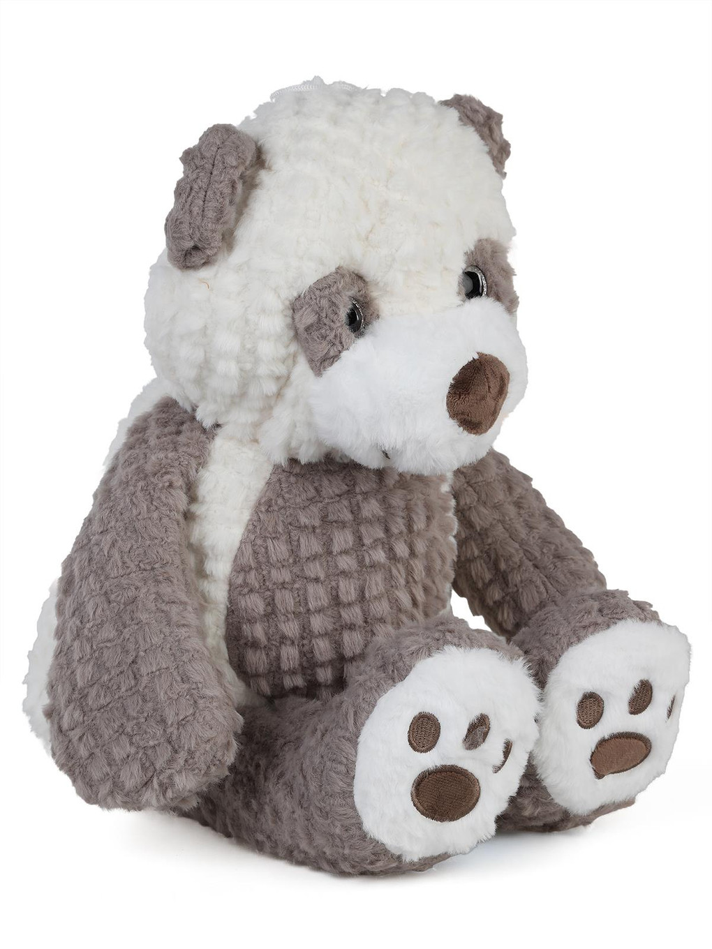 Tilki Panda Fil Ayı Asorti (tırtıklı Kumaş) - Beyaz-1
