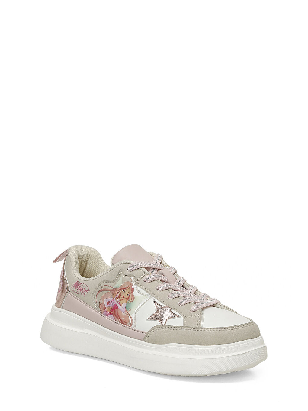 LISAK.F5FX Bej Kız Çocuk Sneaker-1