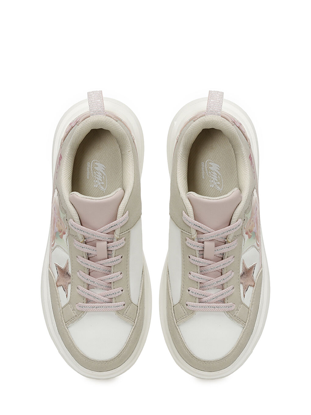 LISAK.F5FX Bej Kız Çocuk Sneaker-3