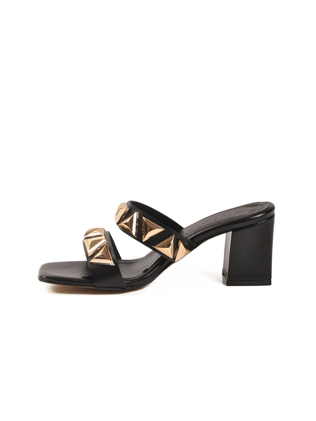 Siyah Kadın Topuklu Terlik 547855 Z-3