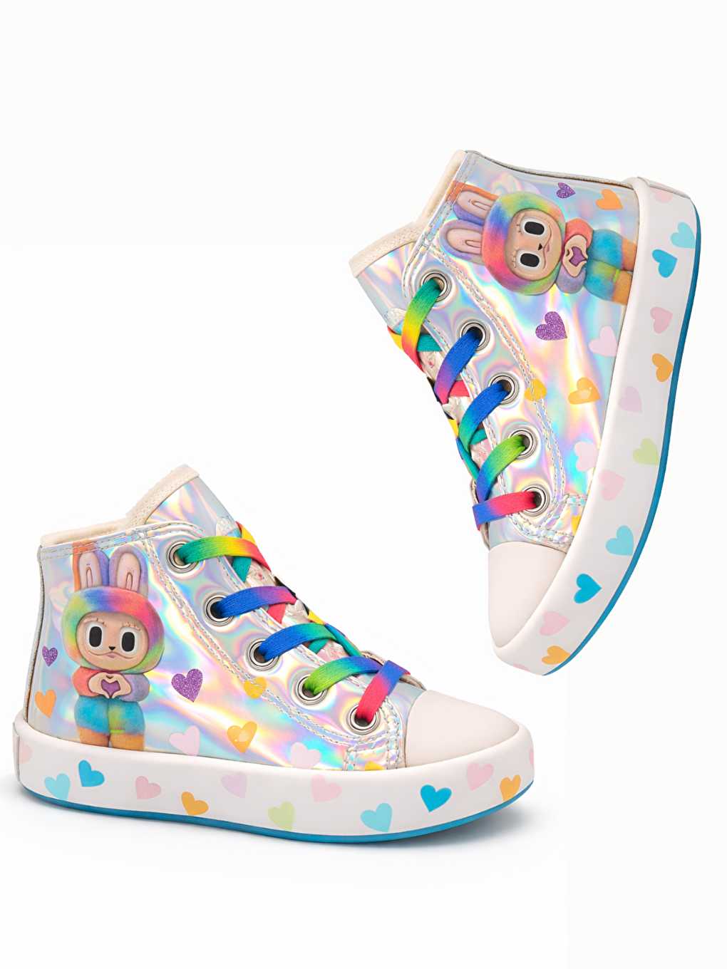 Hologram Gri Cute Sneaker