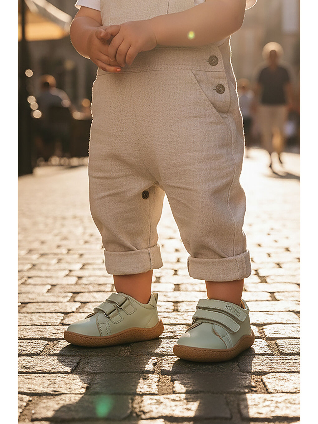 Turkuaz Luqa %100 Deri Günlük Erkek Bebek Spor Ayakkabı-2