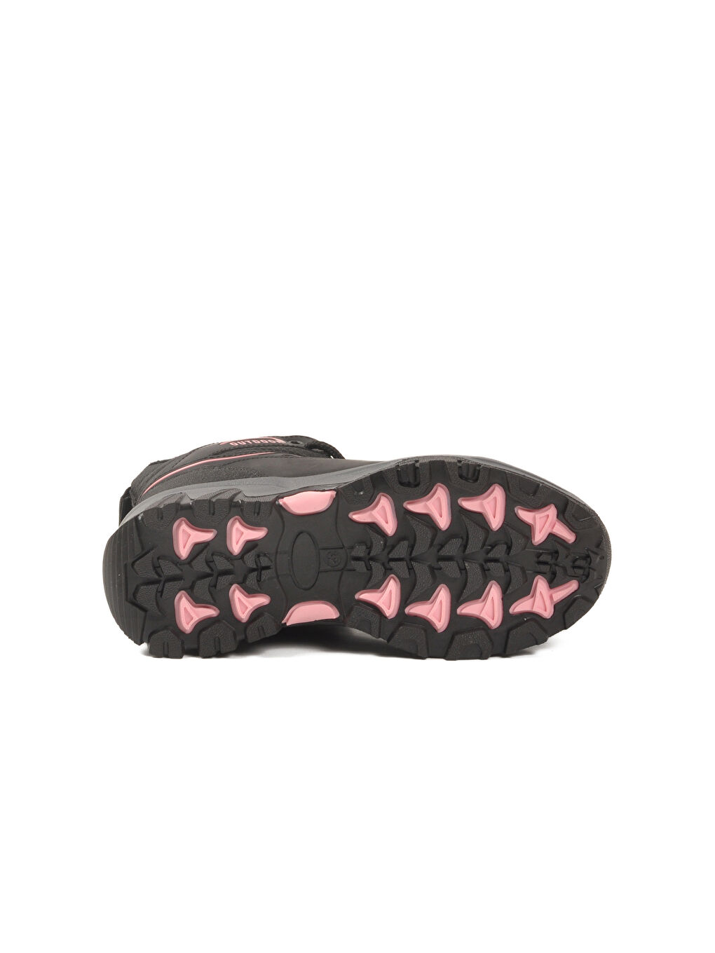 Siyah Pembe Polarlı Kaymaz Kız Çocuk Outdoor Bot 2301 F-4