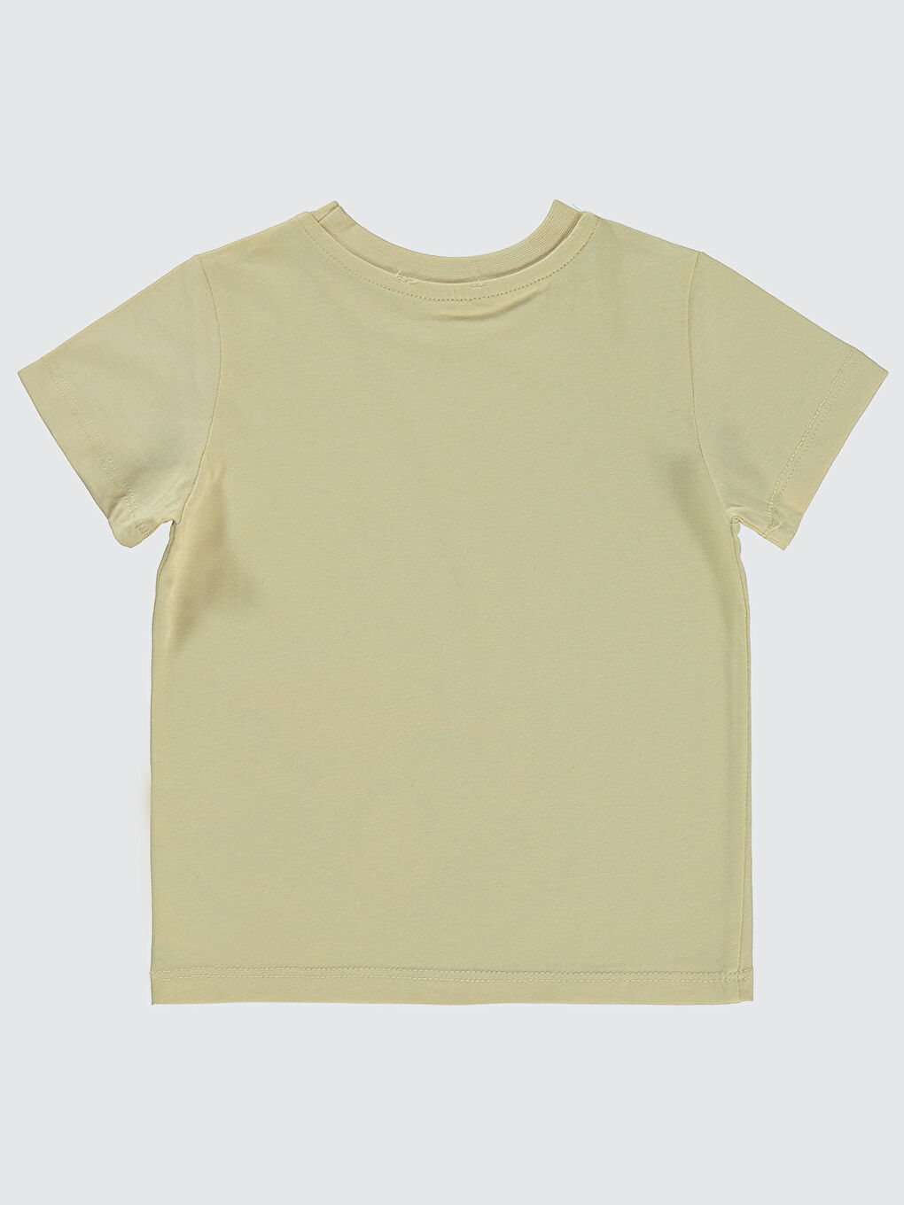 Bej Boys Erkek Çocuk Tişört 2-5 Yaş Taş Rengi-1